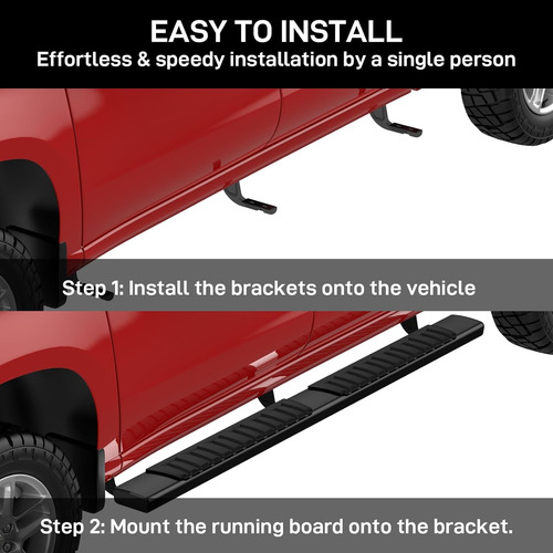 Aoile Estribos Compatibles Con Ford F150 Super Crew Cab 2009 Foto 4