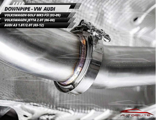 Downpipe Y Tuberia Audi A3 Golf Mk5 Jetta 1.8 2.0 2003-2012  Foto 7