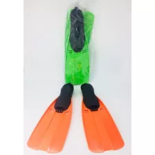Set Patas De Rana Semi Profesional Snorkel Buceo Faydi 6957l