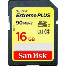 Sandisk Extreme Plus Tarjeta De Memoria Flash Sdhc 16 gb