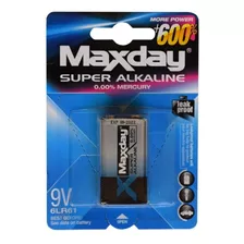 Batería Alcalina 9 Voltios Maxday - Excelente Calidad