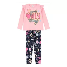 Kit 5 Conjunto Infantil Menina Roupas Femininas Revenda 