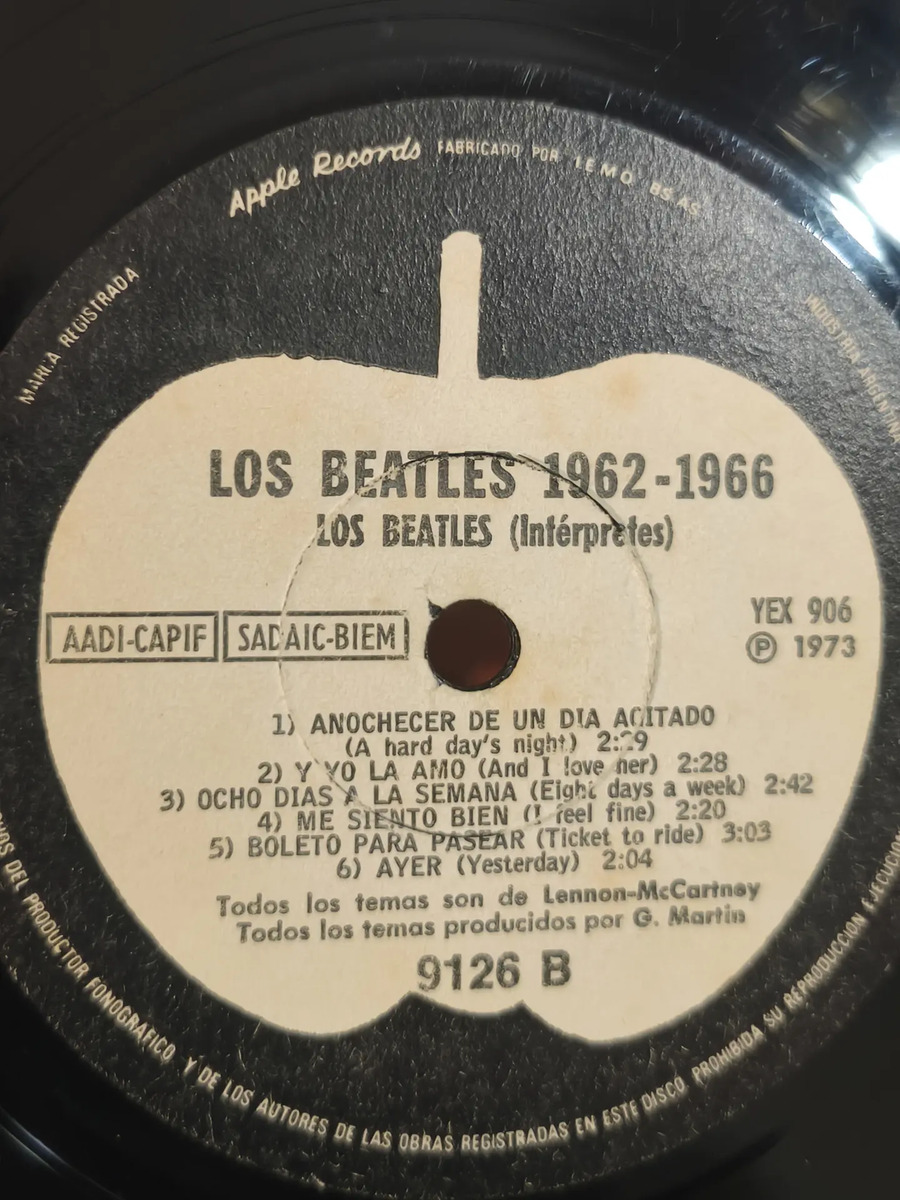 The Beatles - 1962-1966 - vinilo 1973