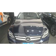 Mercedes C300 2017 Azul Blindada