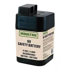 Bateria Recargable De Seguridad 6 Voltios 5 Amperios