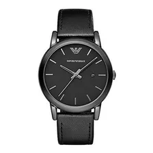 Reloj De Cuero Negro