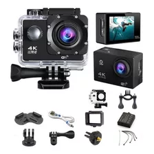  Câmera À Prova D'agua Action Cam Hd Filma Mergulho Esportes