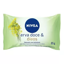 Sabonete Em Barra Erva Doce & Óleos 85g Nivea