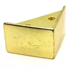 Pezinho P Caixa De Mdf Artesanato Mod Canto 4 Unid Dourado