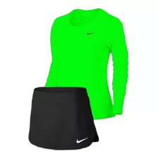 Conjuntos Dri Fit Unicolor Dama Nike