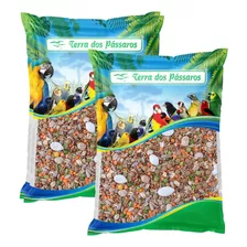 Kit 2 Unidades - Mix Semente Hamster Natural 22 Grãos 500g