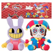 2 Muñecos De Juguete The Amazing Digital Circus Pomni Jax Color 2pcs