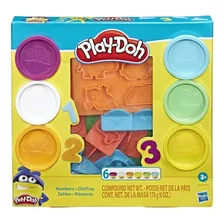 Massinhas Play-doh Moldes De Números Infantil - Hasbro E8533