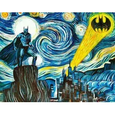 Batman Noche Estrellada Poster Fotografico 60x45cm