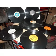 Kit Com 10 Discos Vinil -para Decoração Ou Artesanato-usados