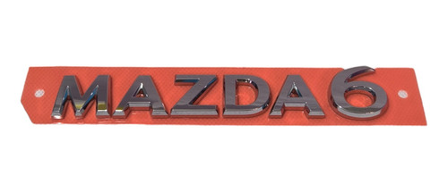 Emblema Trasero Mazda 6 Foto 3
