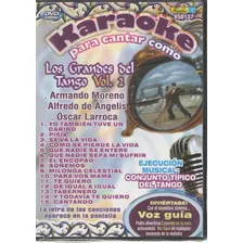 Legoz Zqz Karaoke Grandes Del Tango- Dvd - Sellado - Ref 697