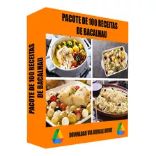 Coleção Premium De 100 Receitas De Bacalhau Gourmet