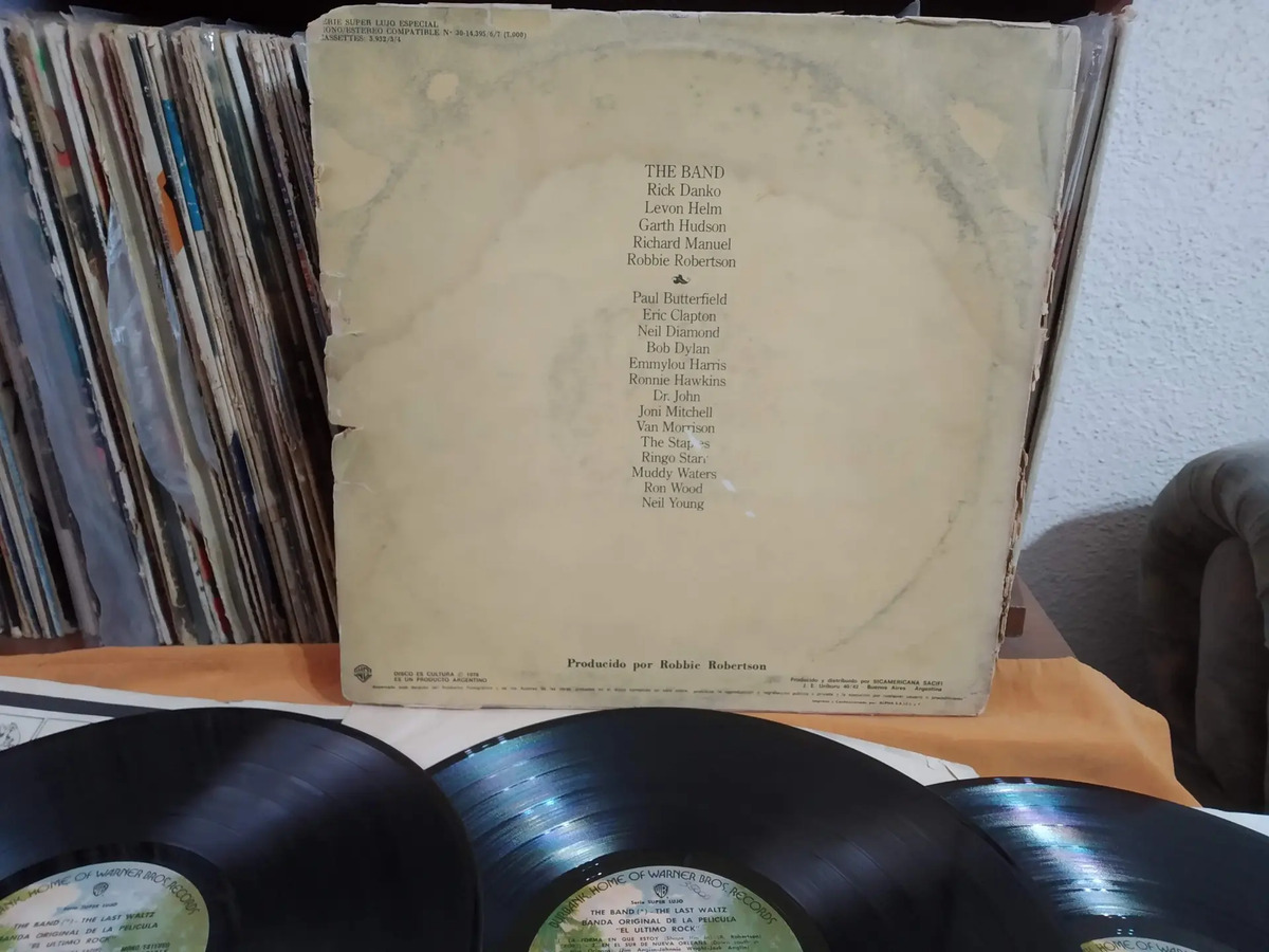 The Band - The Last Waltz - vinilo 1978