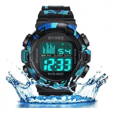 Lote 10 Relojes Hombre Sport Hx Resistencia Agua 3atm B221 