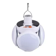 Ampolleta Solar Led De Emergencia Recargable / 40 W Color De La Luz Blanco Frío