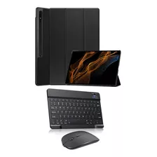 Capa Com Teclado+ Mouse P Tablet Sm Galaxy Tab S8 Ultra 14.6