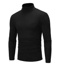 Sudadera Térmica Deporte Para Hombre Con Cuello Alto Tortuga