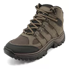 Bota Hombre Outdoor Verde Tellenzi 7-184