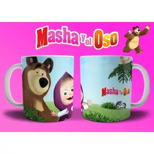 Plantillas Para Sublimar - Masha Y El Oso