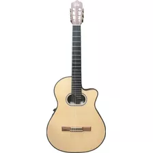 Guitarra Elecroacústica La Alpujarra 100kfix Boca Ovalada