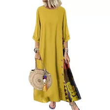 Vestido Maxi Estilo Bohemio Para Mujer