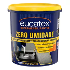 Impermeabilizante Zero Umidade Eucatex Para Cimento 1 Litro