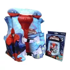 Chaleco Flotador Spiderman Salvavidas Niños Niñas Natación