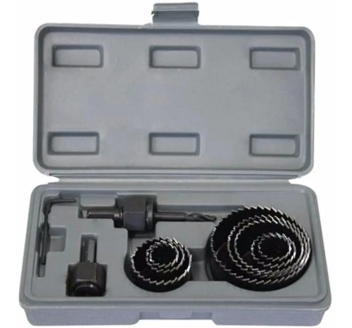 Juego Set Mechas Sierras Copa Bosch 11pz Madera 2607017547 