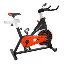 Bicicleta De Spinning Athletic 2100bs Sop. 125k Powerforce Color Negro