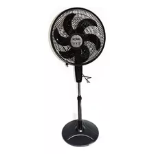 Ventilador Pedestal Solac Silencioso 40cm Diametro 3 Velocid Color De La Estructura Negro Color De Las Aspas Negro