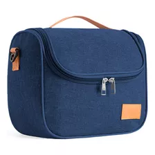 Bolsa Lancheira Semi Impermeavel Com Isolamento Termico Leve Cor Azul