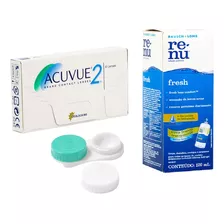 Kit Lente Acuvue 2 + Renu 120ml + Estojo + Frete Grátis