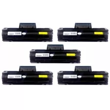 Kit 5 Toner D101s-d101l- Ml2165 -scx3405dw - Alta Capacidade