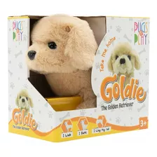 Peluche Interactivo Animal Camina Goldie Perrito