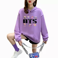 Bts Kpop Sudadera De Mujer Larga Sudadera Coreana