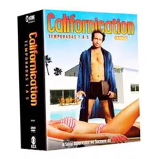 Box 4 Dvds Californication A 1º E 2º Temporada Em Box 