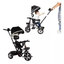 Carrinho De Bebê 2 Em 1 Triciclo De Empurrar Para Crianças