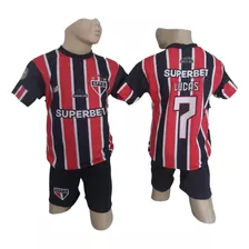 Kit Conjunto Infantil Do São Paulo 2023