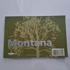 Manual Do Proprietario Montana Nova Edição 2012 Gm 52021005