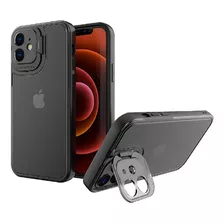 Funda Acrílica Matte Con Apoyo Compatible Con iPhone 12