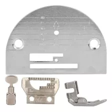 Placa Y Dientes De Arrastre Máquina De Coser Recta Familiar