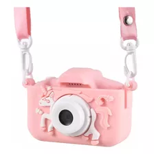 Camara Digital Infantil 2.0 Forma De Unicornio Autofoto