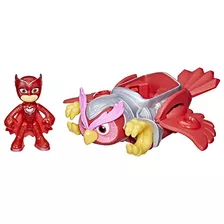 Vehículo De Lujo Hasbro Pj Masks Animal Power Owlette Rider