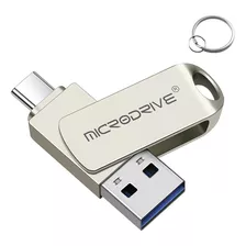 Pendrive 128gb Usb3.0 Celular Android Tipo C 2 Em 1 Otg